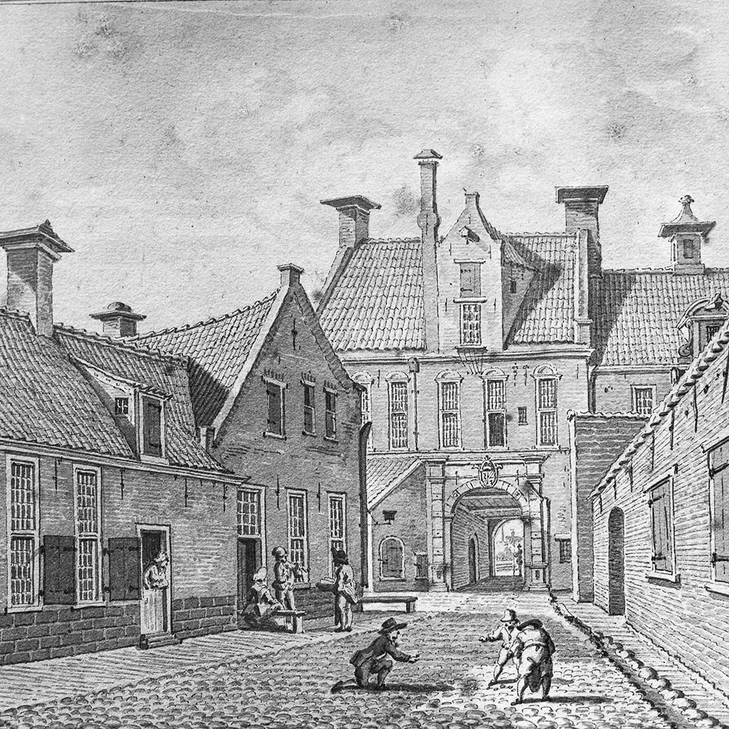 Gardepoort in Turfstraat Groningen